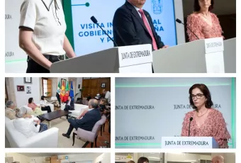 visita ministras ciencia España Portugal a Extremadura