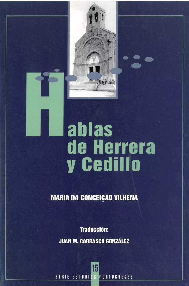 15. Hablas de Herrera y Cedillo