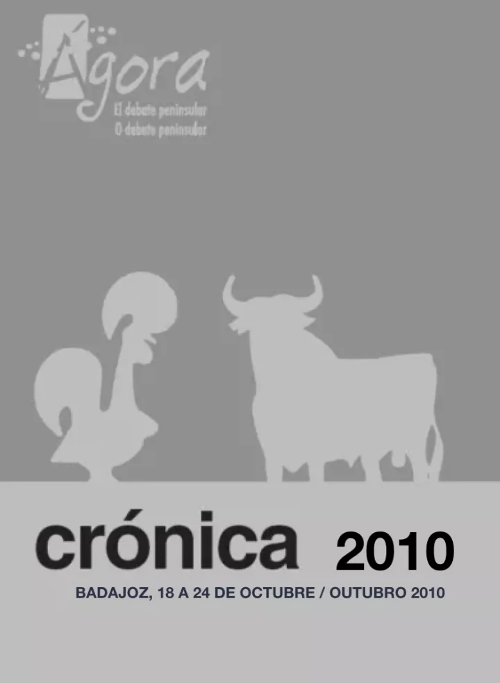 CRÓNICA ÁGORA 2010