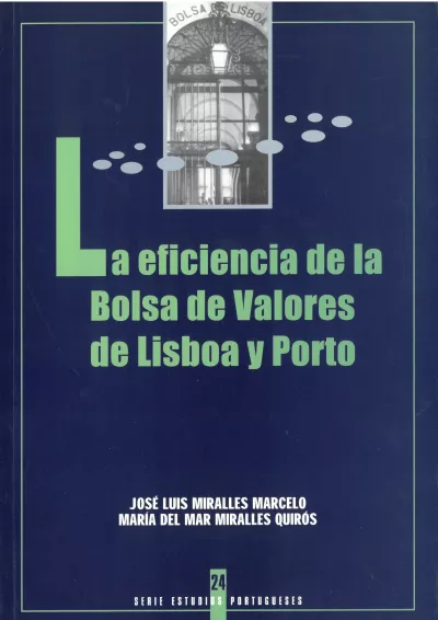 Imagen del libro numero 24 de la Serie de Estudios Portugueses