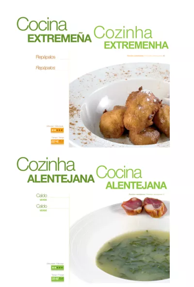 Imagen de Recetario de Cocina extremeño-alentejana