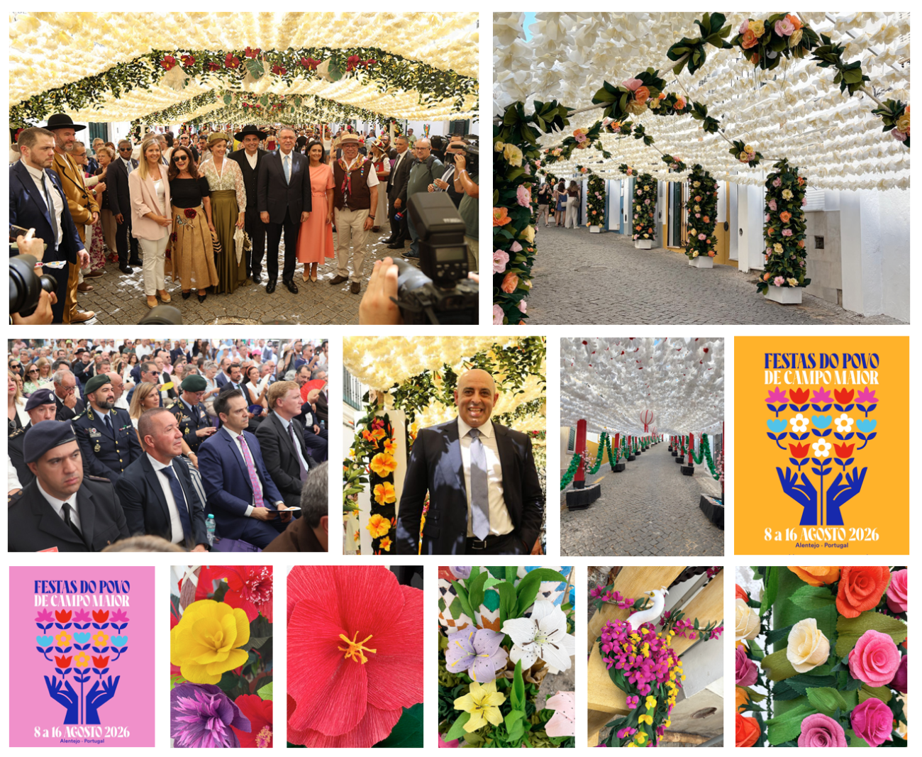 Collage Festas do POVO 2026